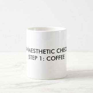ANESTHETISCHE CONTROLE 1: KOFFIE KOFFIEMOK