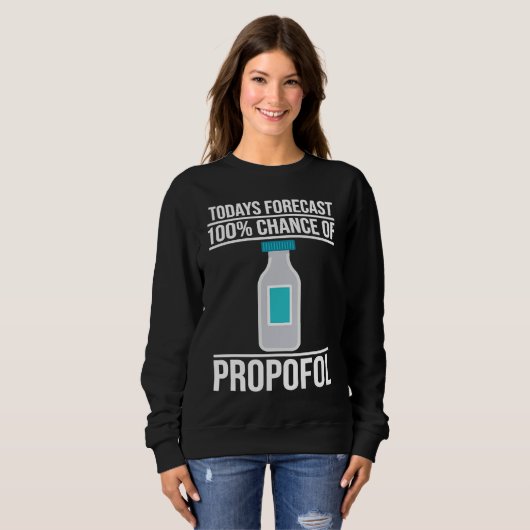 Anesthetist Todays Forecast Trui (Voorkant volledig)