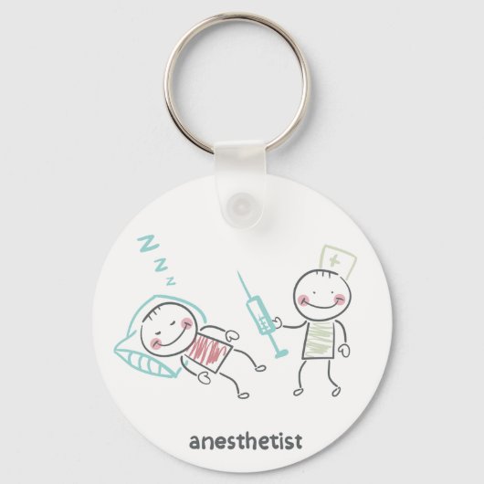 Anesthetistische Sleutelhanger (Voorkant)