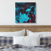 Anetka abstract doekje. canvas afdruk (Insitu (Slaapkamer))