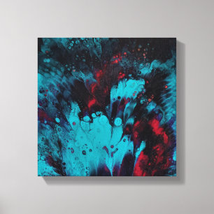 Anetka abstract doekje. canvas afdruk