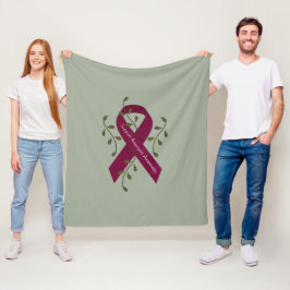 Aneurysm Awareness Fleece Blanket Deken