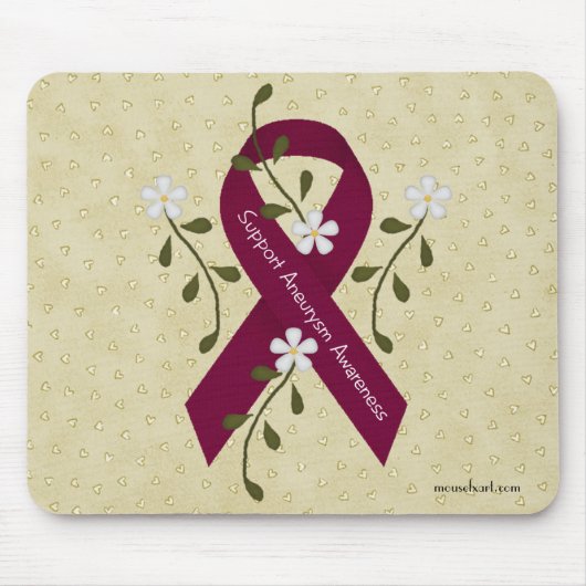 Aneurysm Awareness Mousepad Muismat (Voorkant)