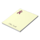 Aneurysm Awareness Notepad Notitieblok (Linkerzijde)