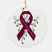 Aneurysm Awareness Ornament (Achterkant)