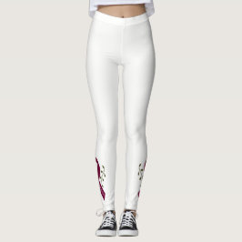 Aneurysm Awareness Ribbon Leggings