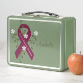 Aneurysm Awareness Ribbon Lunch Box (In situ)