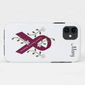 Aneurysma Awareness Aangepaste iPhone Case-Mate iPhone Case (Achterkant (horizontaal))