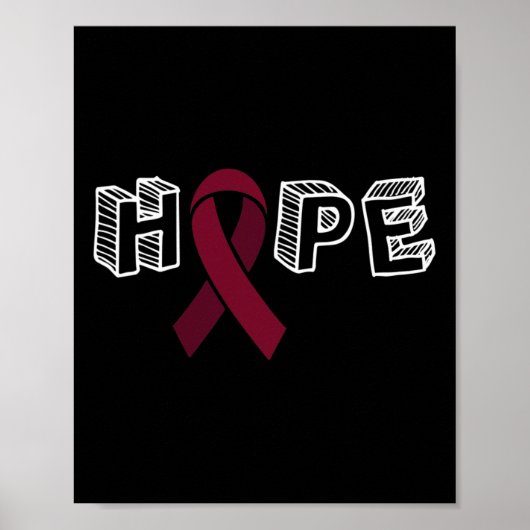 Aneurysma awareness hope poster (Voorkant)