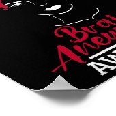 Aneurysma bewustzijn hersenchirurgie supporter gra poster (Hoek)