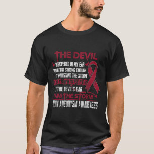 Aneurysma Bewustzijn Ik ben de Storm Duivel T-shirt