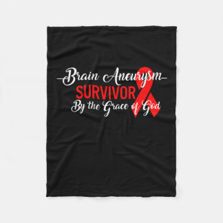 Aneurysma bewustzijn overlevende door God Grace Re Fleece Deken