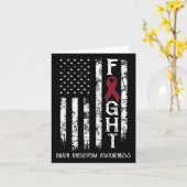 Aneurysma Krijger VS Vlag  Kaart (Gele Bloem)