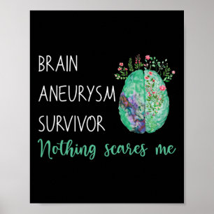 Aneurysma overlevende niets schrikt me af poster