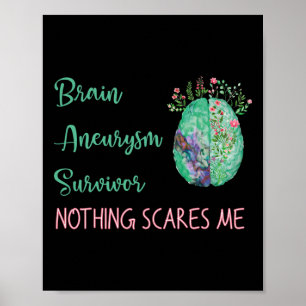 Aneurysma Survivor Niets maakt me bang 1 Poster
