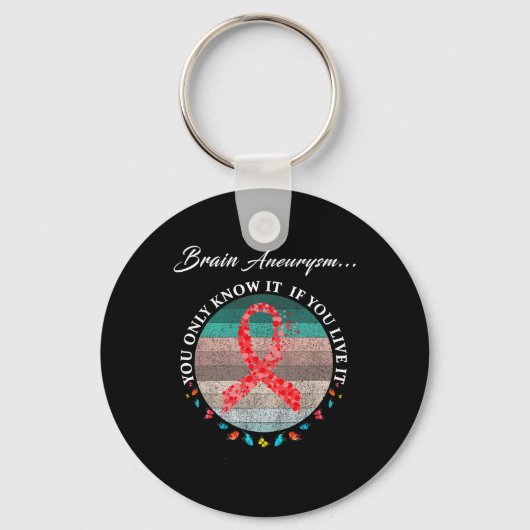 Aneurysma Warrior I'm Fine 1 Sleutelhanger (Voorkant)