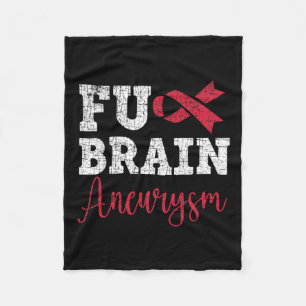 Aneurysma warrior medische aandoening Aneurysma aw Fleece Deken