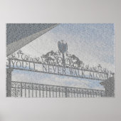 Anfield Gates van Liverpool FC Poster (Voorkant)