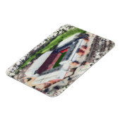 Anfield Stadium Liverpool - Artistic Watercolour Magneet (Linkerzijde)