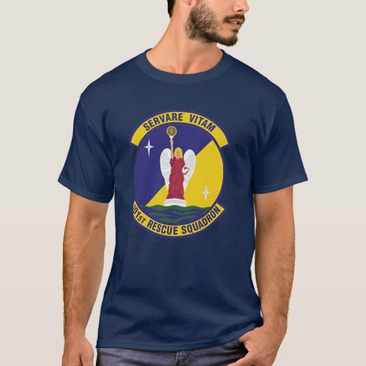 ANG 101st Rescue Squadron T-shirt (Voorkant)
