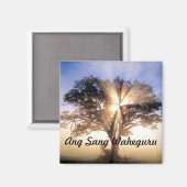 Ang Sang Waheguru magneet (Voorkant / Achterkant)