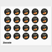 Angar La Chancla Funny Cinco de Mayo Ronde Sticker (Vel)