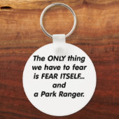 Angar Park Ranger Sleutelhanger (Voorkant)
