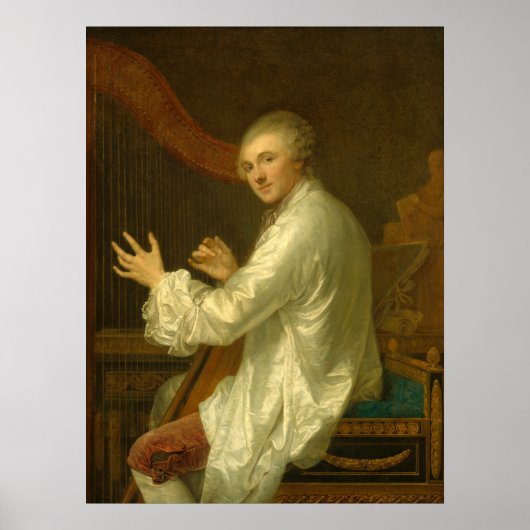 Ange Laurent - Jean-Baptiste Greuze Fine Art Poster (Voorkant)