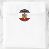 Angehöriger des Deutschen Reiches Ronde Sticker (Tas)