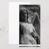 Angel 1 Christelijk Sympathie Bedankt voor je foto (Voorkant / Achterkant)