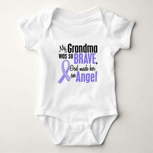 Angel 1 Grandma Stomach Cancer Romper (Voorkant)