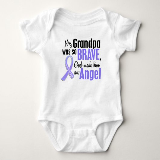 Angel 1 Grandpa Esophageal Cancer Romper (Voorkant)