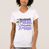 Angel 1 Husband Esophageal Cancer T-shirt (Voorkant)