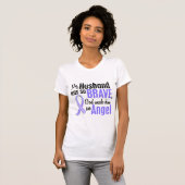 Angel 1 Husband Esophageal Cancer T-shirt (Voorkant volledig)