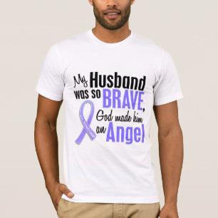Angel 1 Husband Stomach Cancer T-shirt