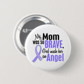 Angel 1 Mam Stomach Cancer Ronde Button 5,7 Cm (Voorkant /achterkant)