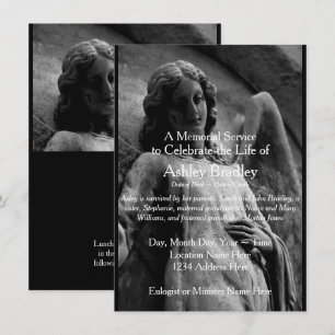 Angel 1 Memorial Service Uitvaart Aankondiging