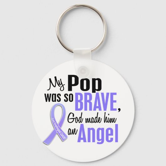 Angel 1 Pop Esophageal Cancer Sleutelhanger (Voorkant)