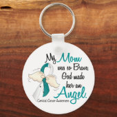 Angel 2 Cererical Cancer Ma Sleutelhanger (Voorkant)