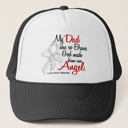 Angel 2 Dad Lung Cancer Trucker Pet (Voorkant)