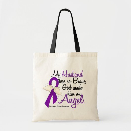 Angel 2 Echte Pancreaskanker Tote Bag (Voorkant)