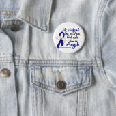 Angel 2 Husband Colon Cancer Ronde Button 5,7 Cm (In situ)