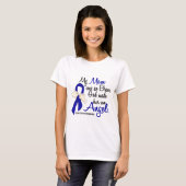 Angel 2 Mam Colon Cancer T-shirt (Voorkant volledig)