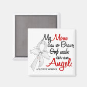 Angel 2 Mam Lung Cancer Magneet (Voorkant / Achterkant)