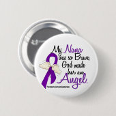 Angel 2 Nana-pancreaskanker Ronde Button 5,7 Cm (Voorkant /achterkant)