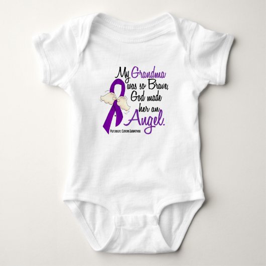 Angel 2 Oma Pancreatic Cancer Romper (Voorkant)