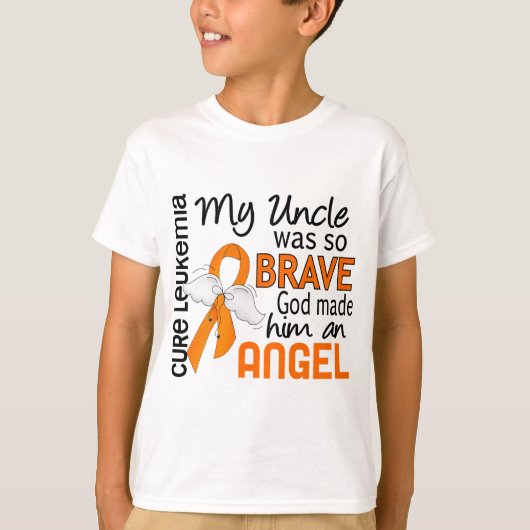 Angel 2 Oom Leukemie T-shirt (Voorkant)