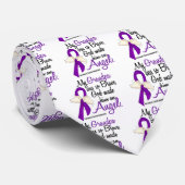 Angel 2 Opa Pancreatic Cancer Stropdas (Opgerold)