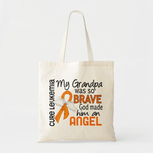 Angel 2 Oppa Leukemie Tote Bag (Voorkant)