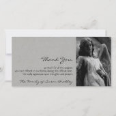 Angel 2 Sympathie Hartelijk dank Bedankkaart (Voorkant)